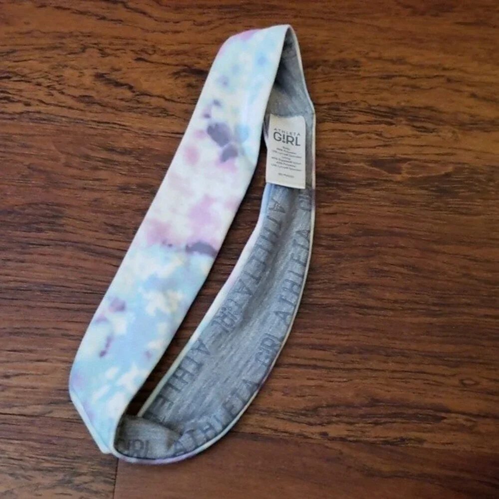 Athleta Girls Tie Dye Athleisure Retro Y2K Casual Trendy Headband